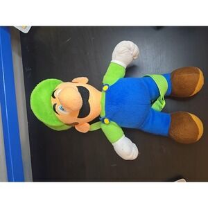 Super Mario Bros Luigi Plush Doll Backpack 2013